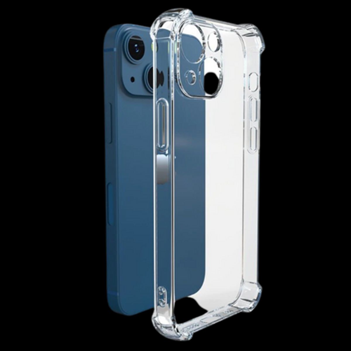 Gennemsigtigt iPhone 13 Cover