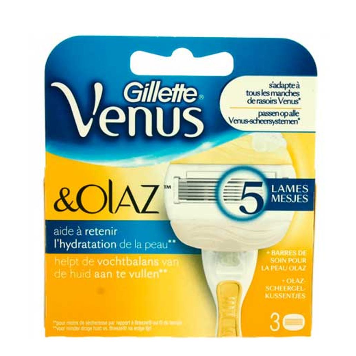 Gillette Venus & Olaz - 3 stk