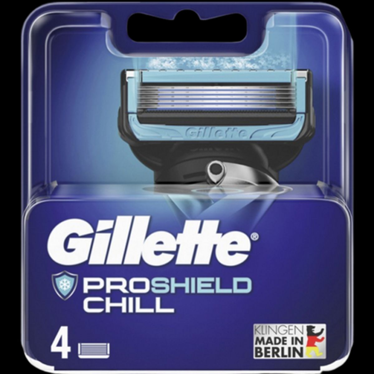 Gillette ProSheild Chill Barberblade 4 stk