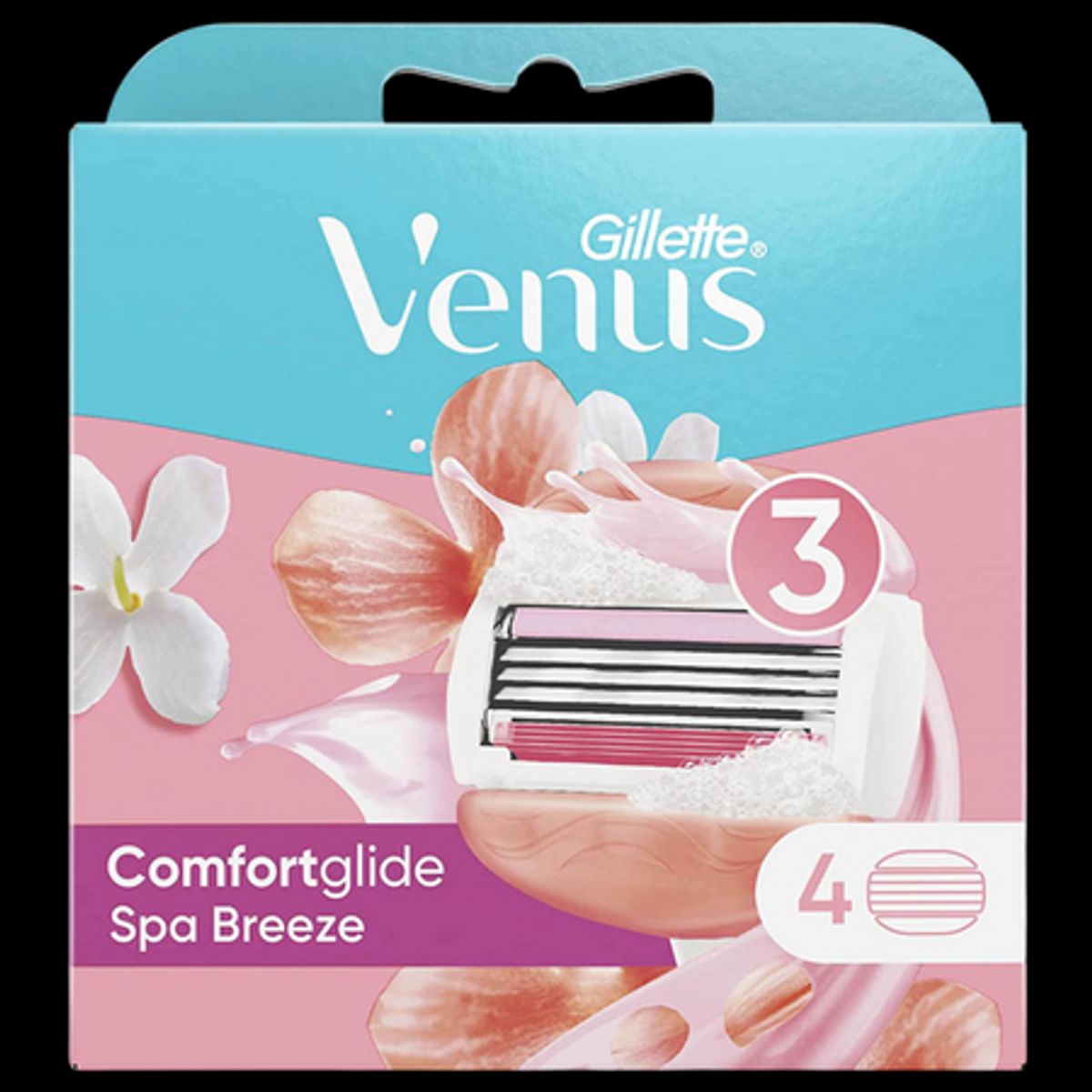 Gillette Venus Comfortglide Spa Breeze Barberblade 4 stk