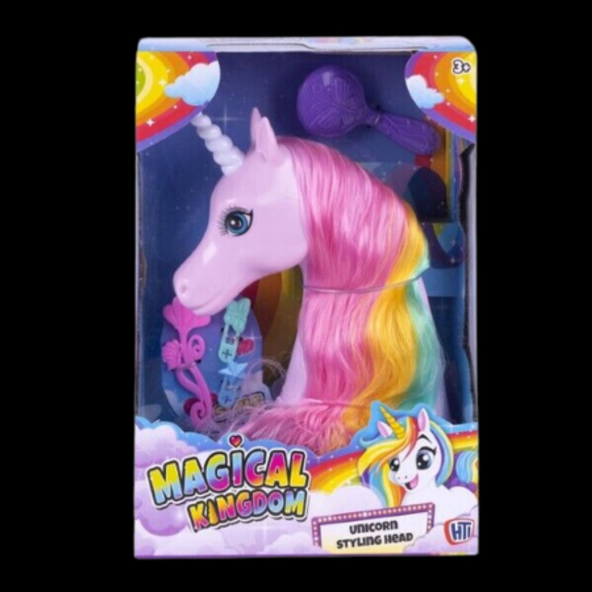 Magical Kingdom Unicorn Styling Head - Lyserød