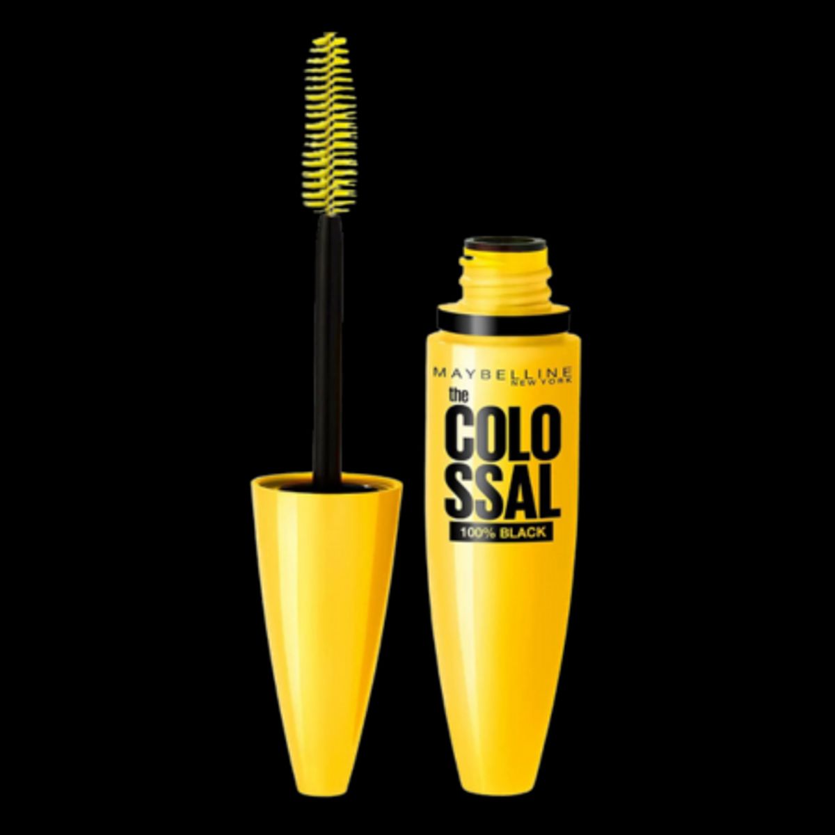 Maybelline New York The Colossal 100% Black Mascara - 02 Extra Black