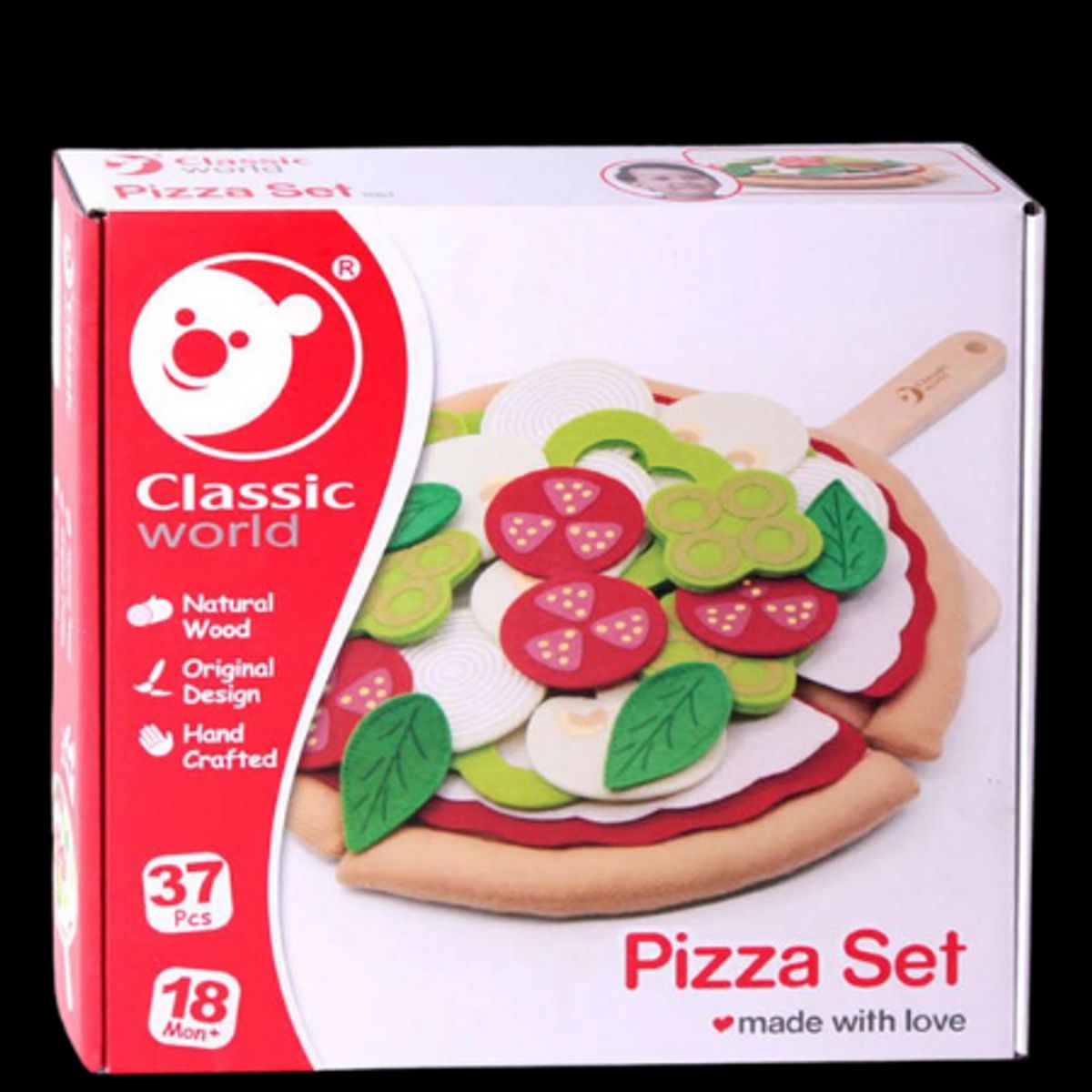 Classic World Pizza Legesæt - 37 dele