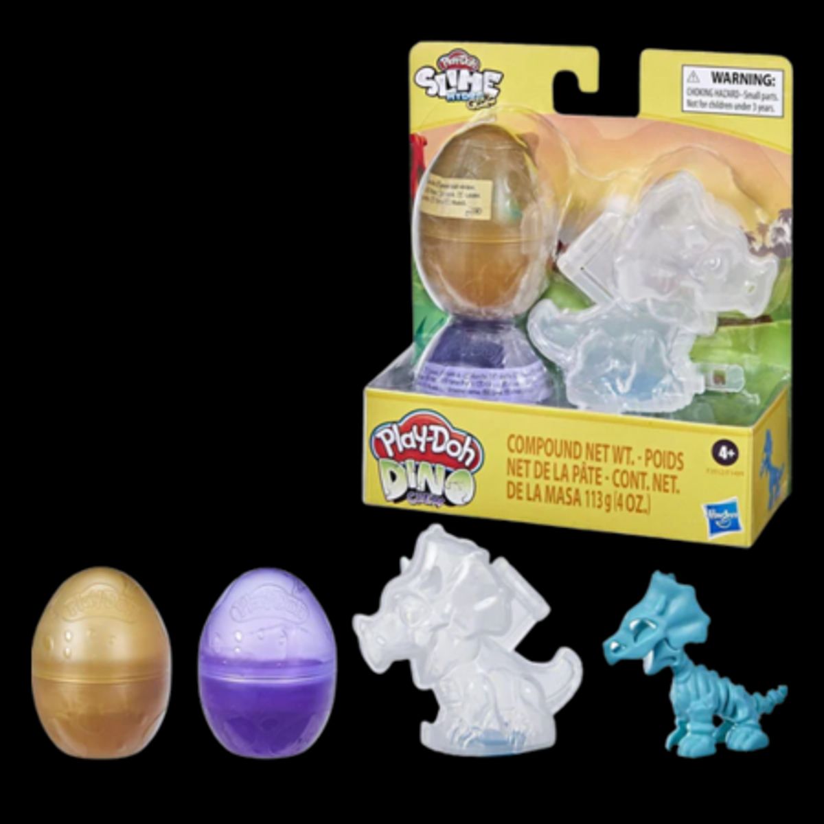 Play-Doh Dino Bones Egg - Guld & Lilla