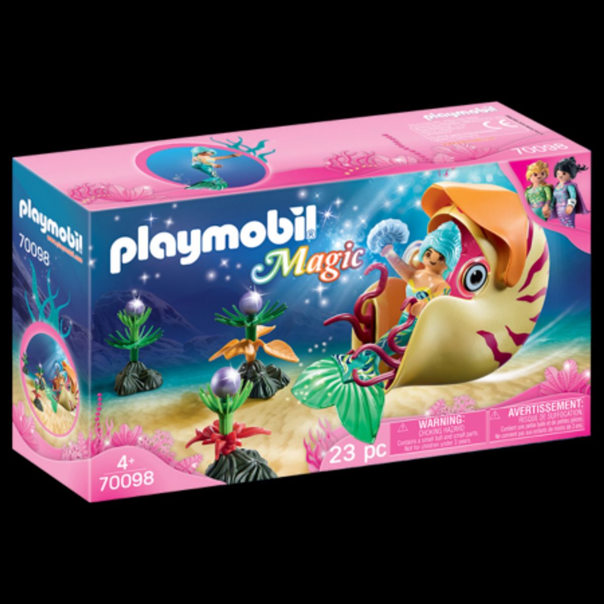 Playmobil Magisk Havfrue m. Havsnegl - 70098