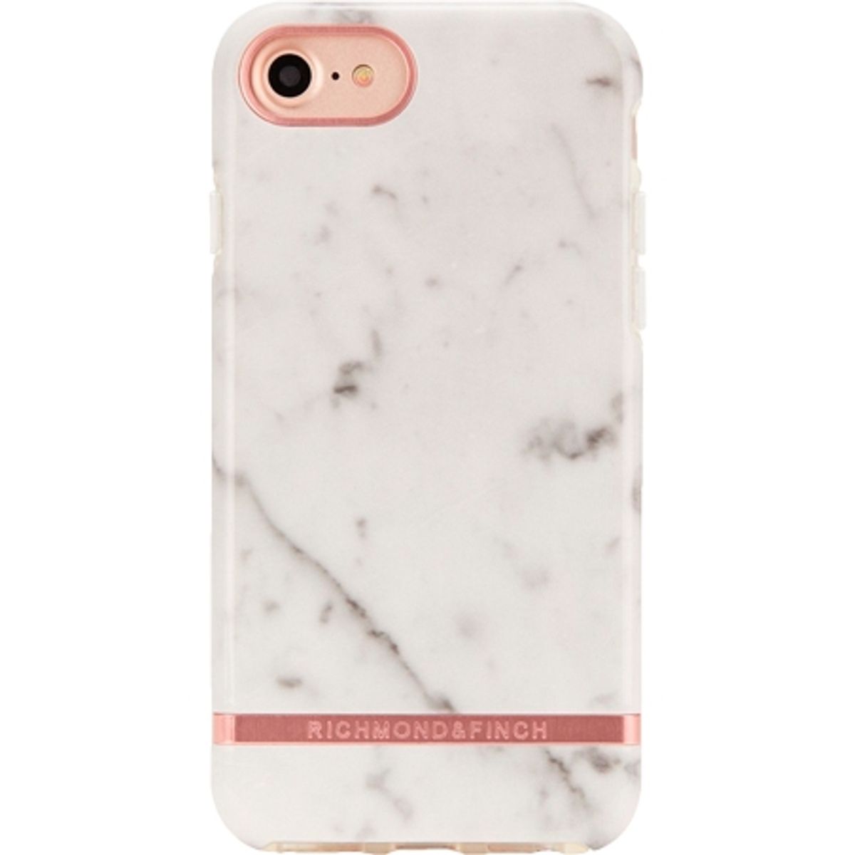 Richmond & Finch White Marble Mobil Cover - iPhone 8