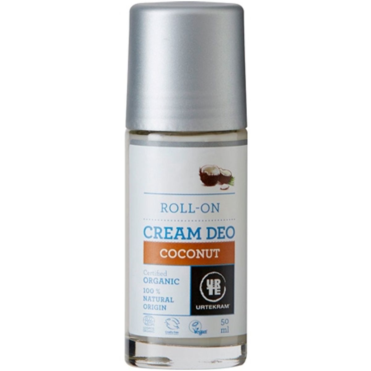 Urtekram Cream Deo Coconut - 50ml