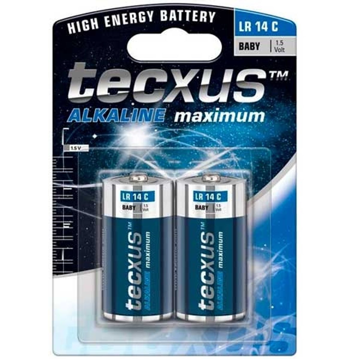 Tecxus Alkaline Maximum C Batterier