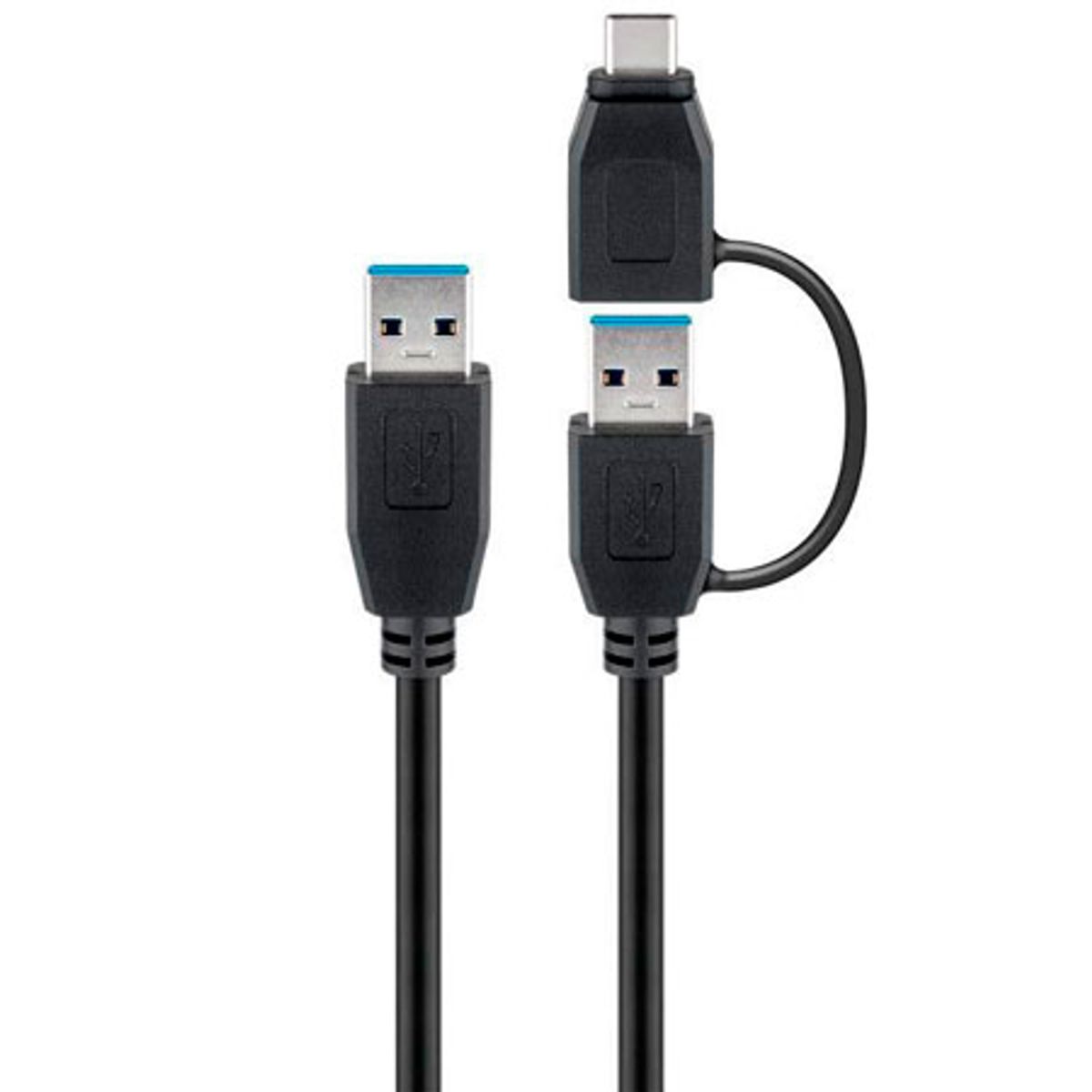 Goobay USB 3.0 kabel USB-A til USB-C Adapter - 1 meter