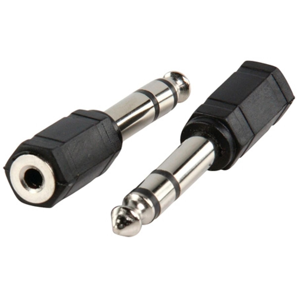 Valueline Stereo Audio Adapter 6,35 mm Han / 3,5 mm Hun