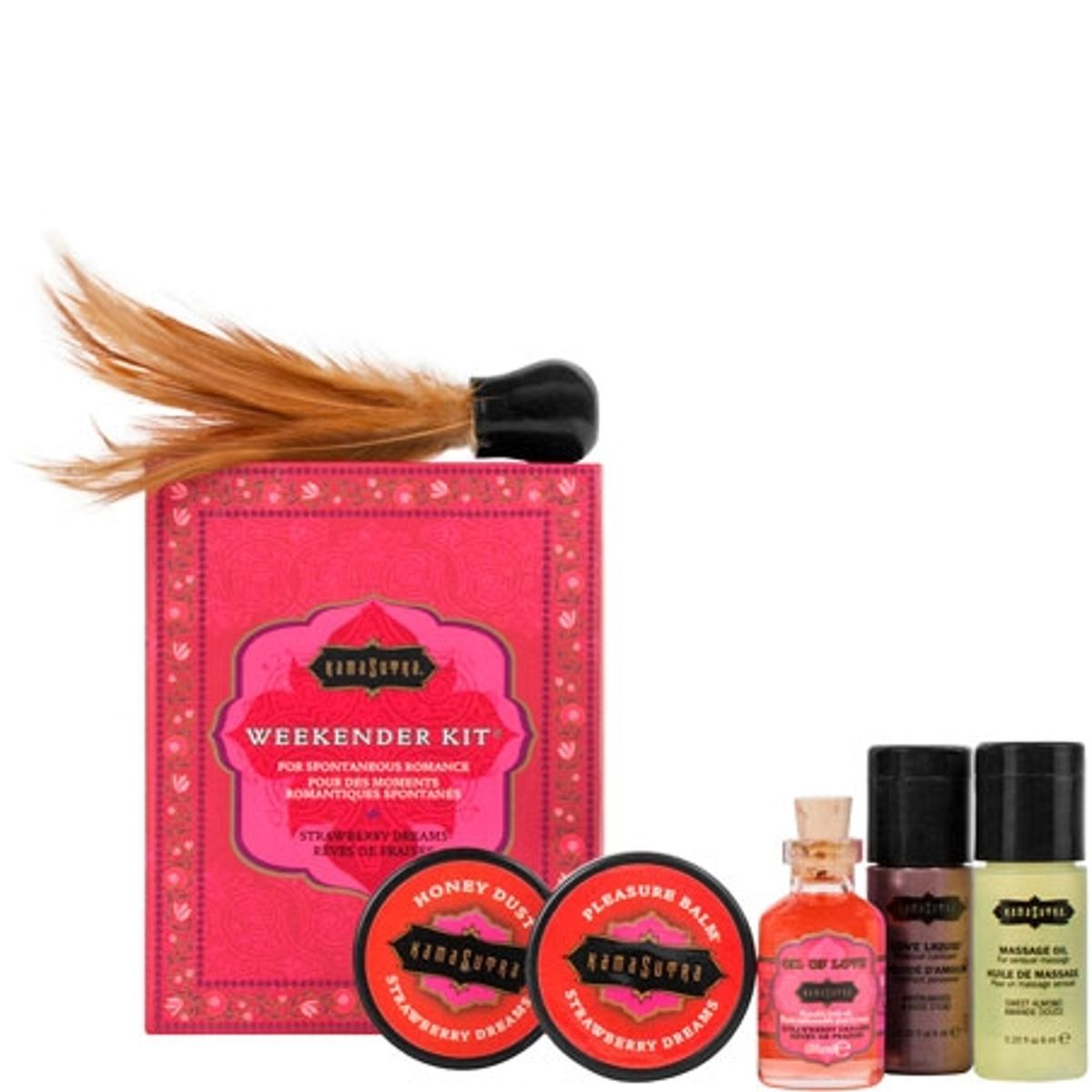 Kamasutra Weekender Kit - Strawberry Dreams