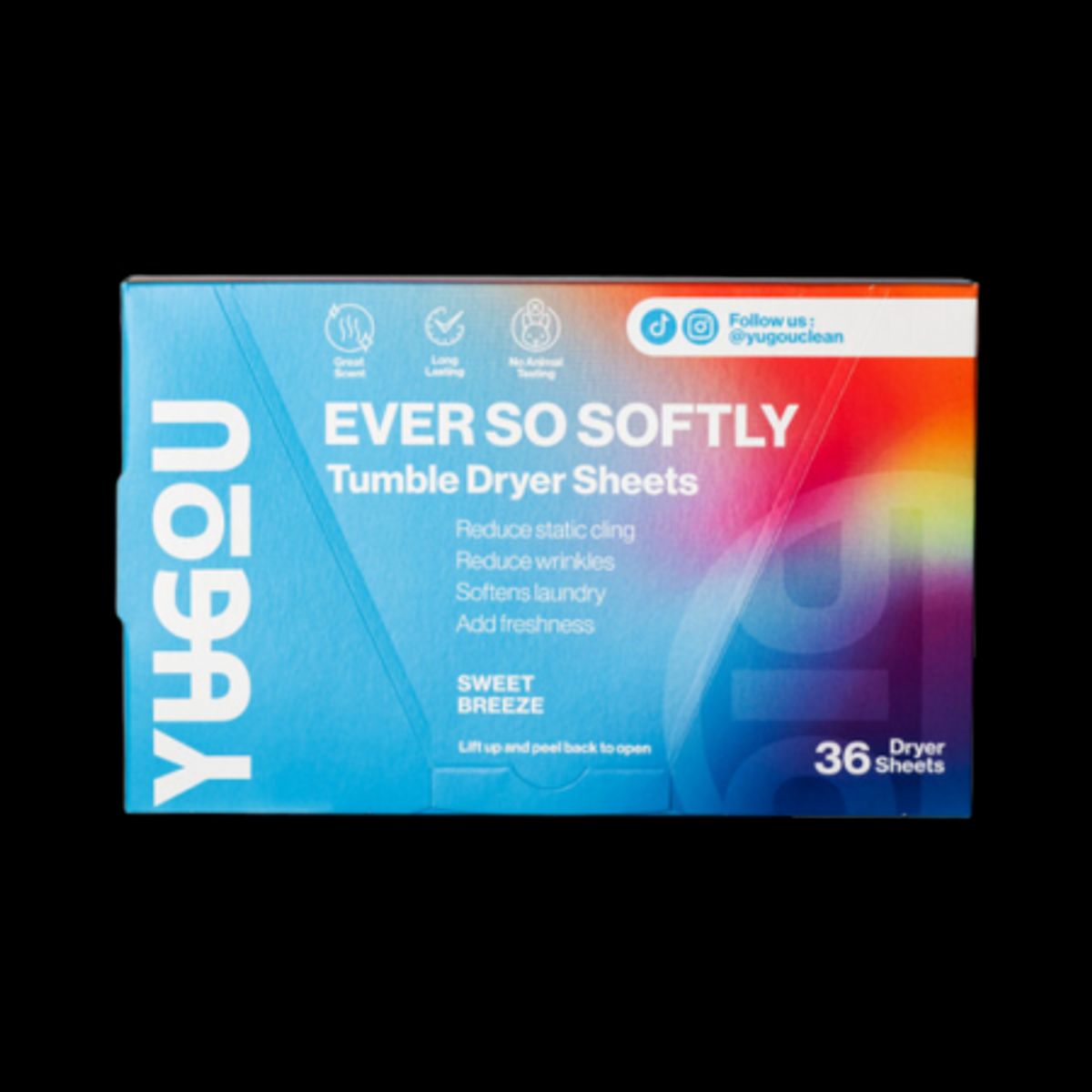 YUGOU Ever So Softly Tumble Dryer Sheets - Sweet Breeze