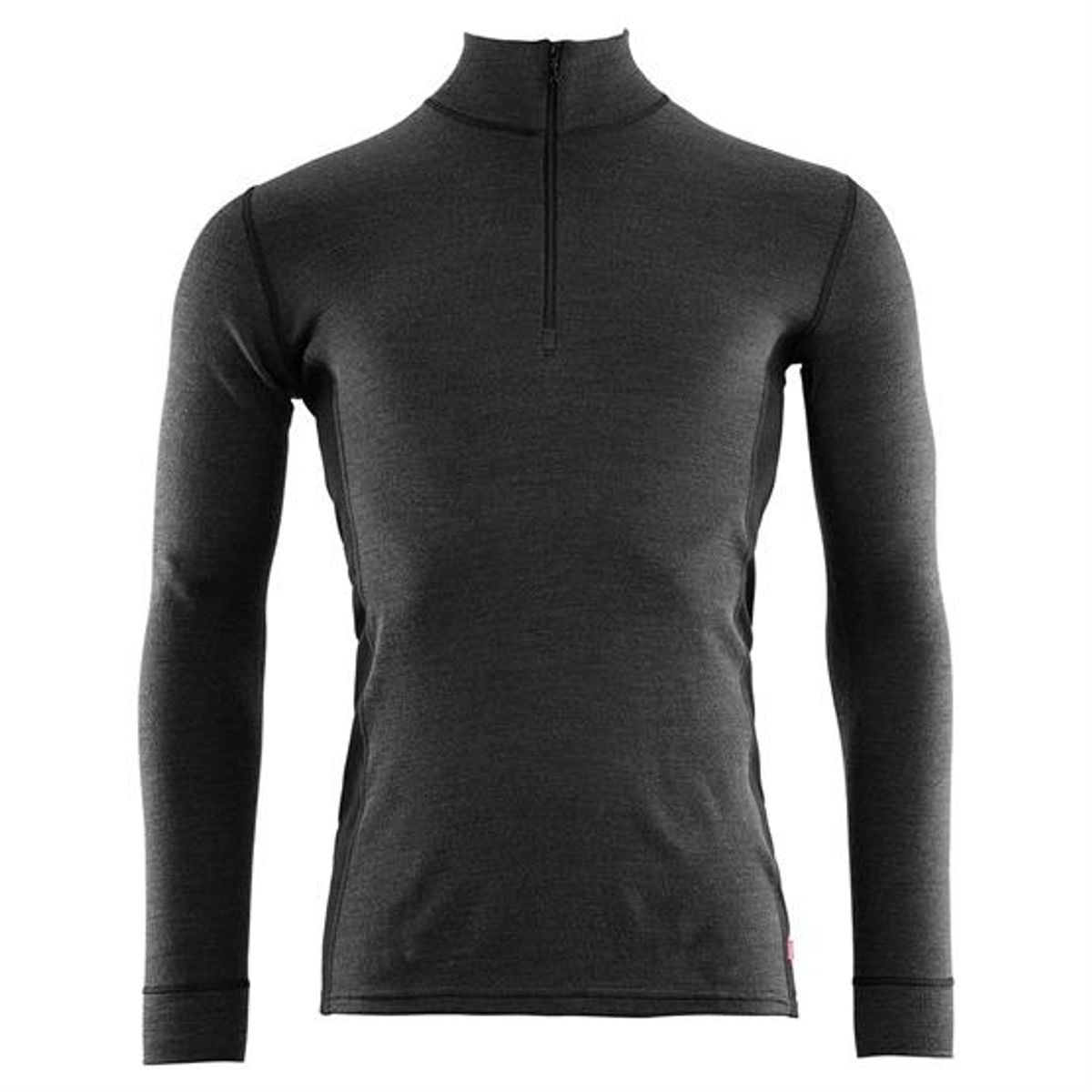 Aclima WarmWool Mockneck Mens, Marengo / Jet Black