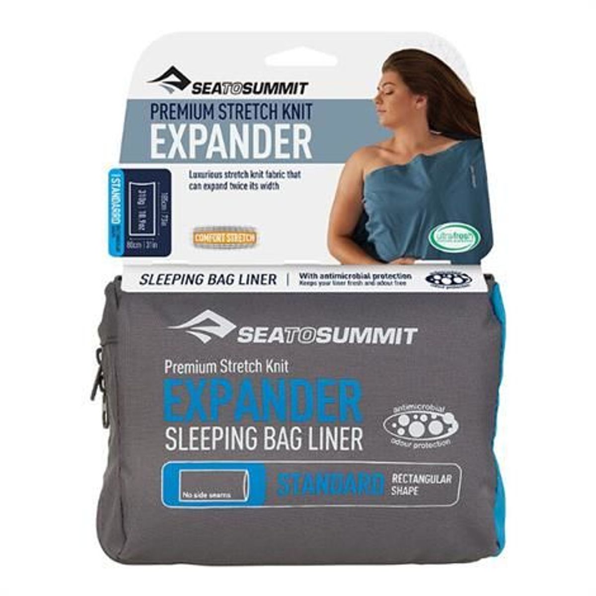 Sea to Summit Expander Liner - Long, Navy Blue