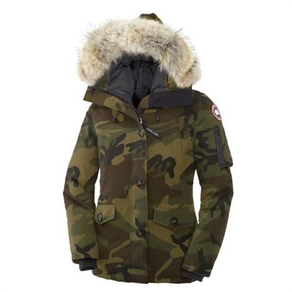 Canada Goose Ladies Montebello Parka, Classic Camo