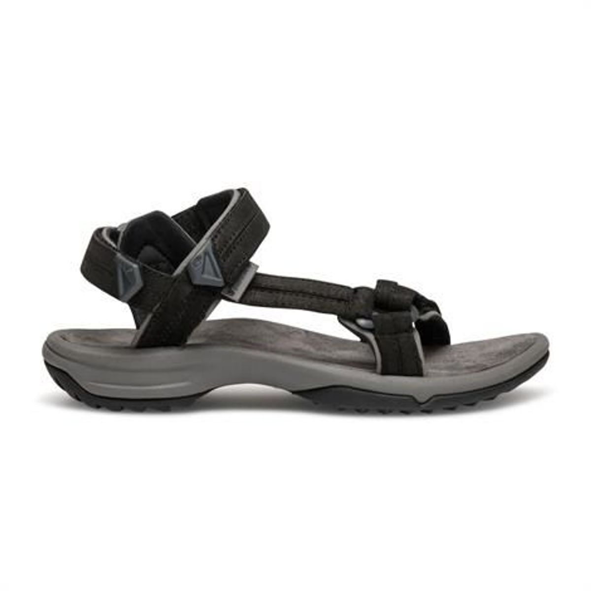 Teva Terra Fi Lite Leather Dame, Black