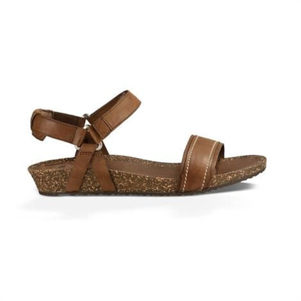 Teva Ysidro Stitch Sandal Dame, Brown