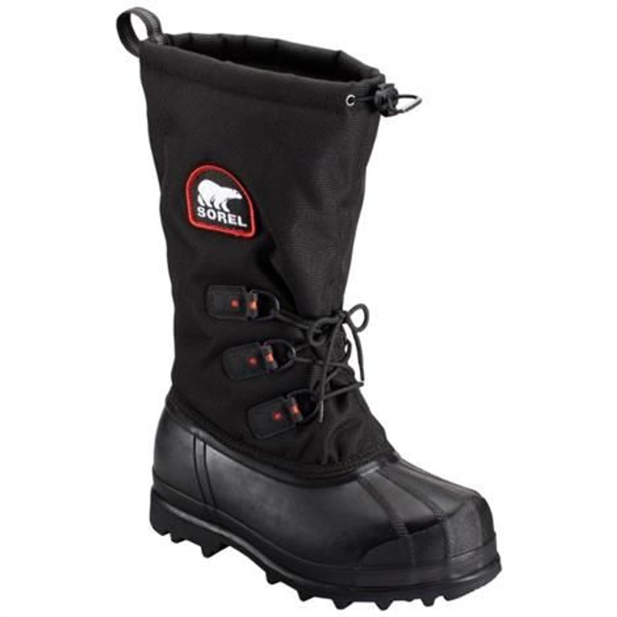 Sorel Glacier XT Dame, Black / Red Quartz