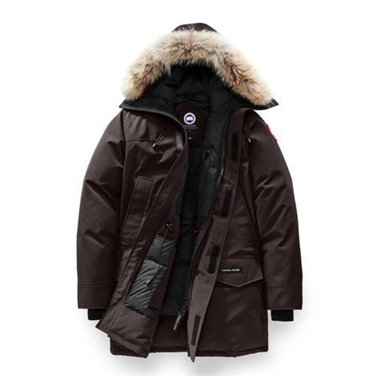 Canada Goose Mens Langford Parka, Charred Wood