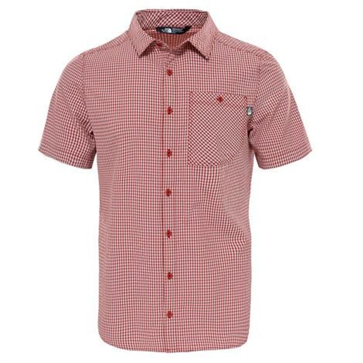 The North Face Mens S/S Hypress Shirt, Cardinal Red