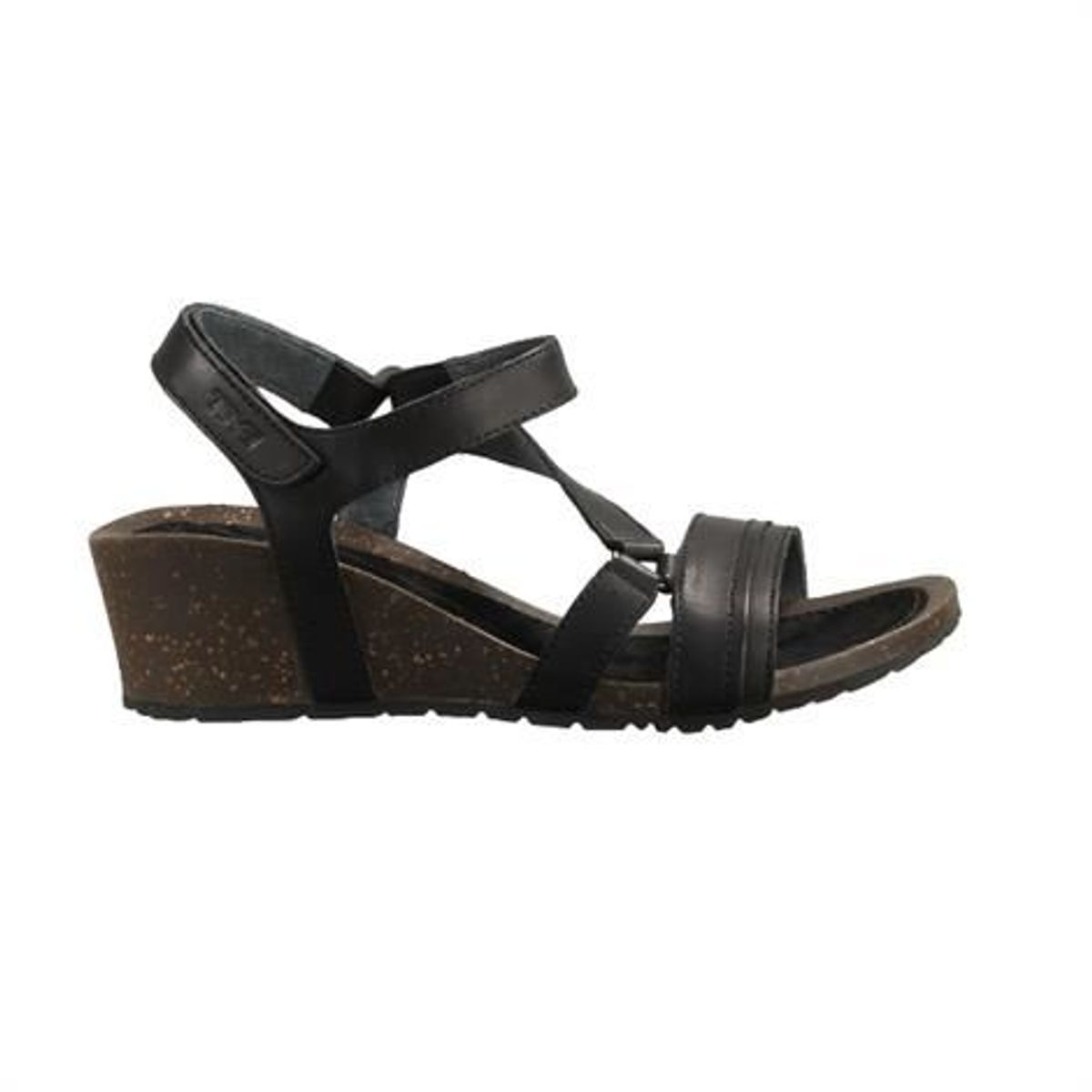 Teva Cabrillo Crossover WedgeDame, Black