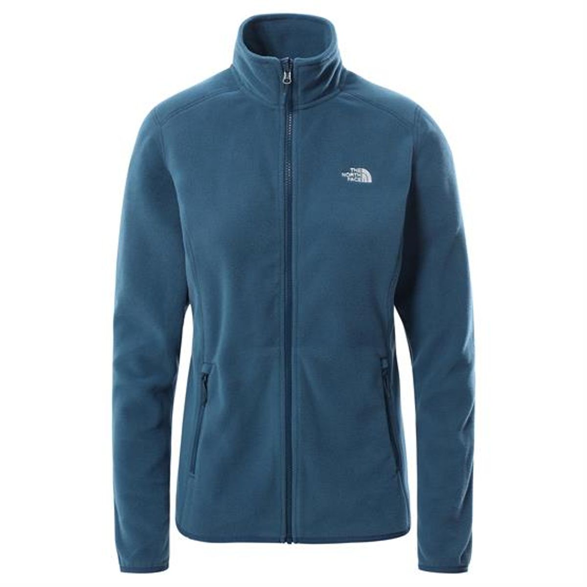 The North Face Womens 100 Glacier Full Zip, Monterey Blue