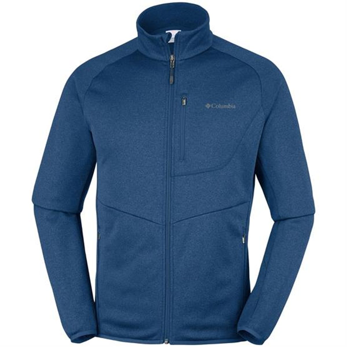 Columbia Drammen Point Full Zip Fleece Mens, Carbon Heather