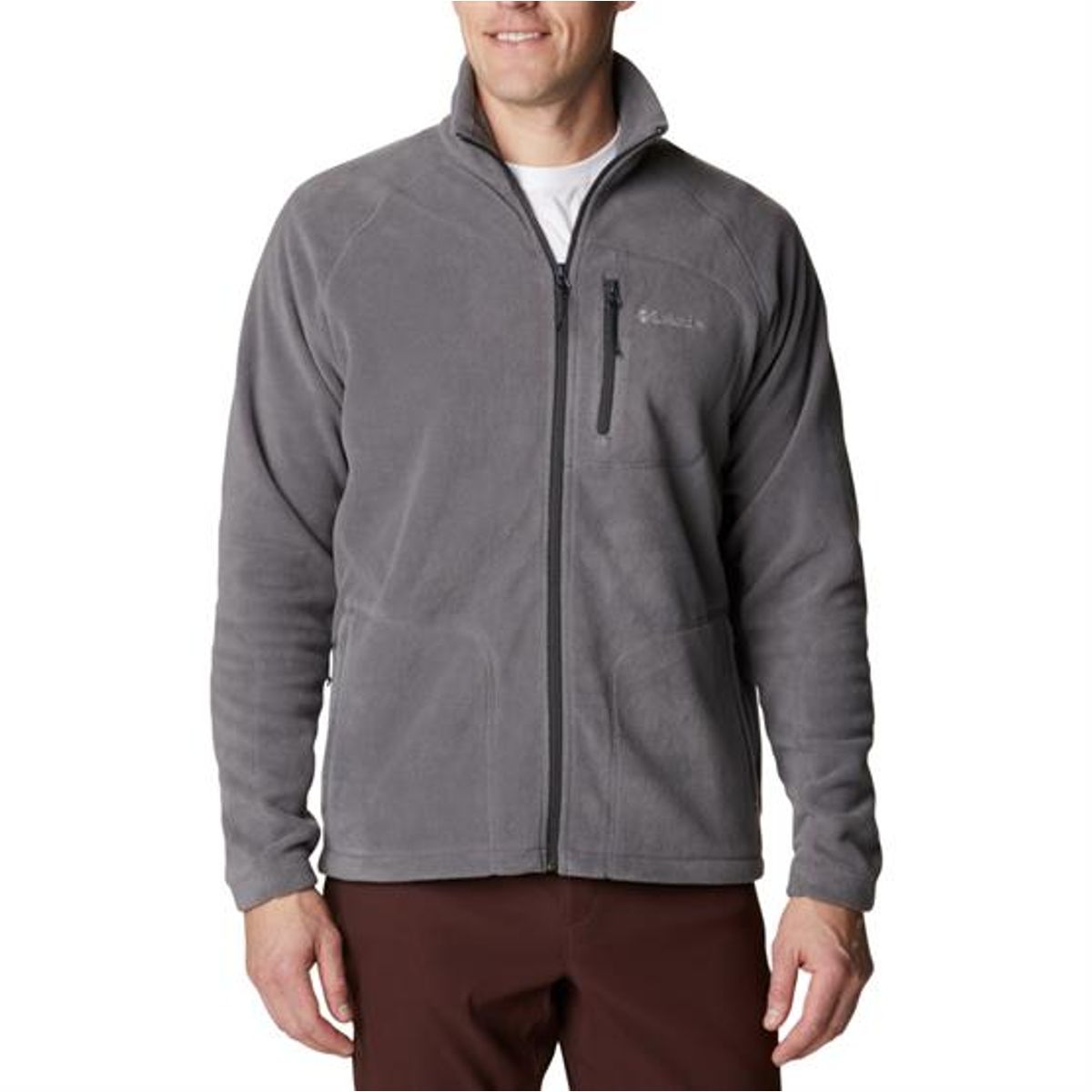 Columbia Fast Trek II Full Zip Fleece Mens, City Grey