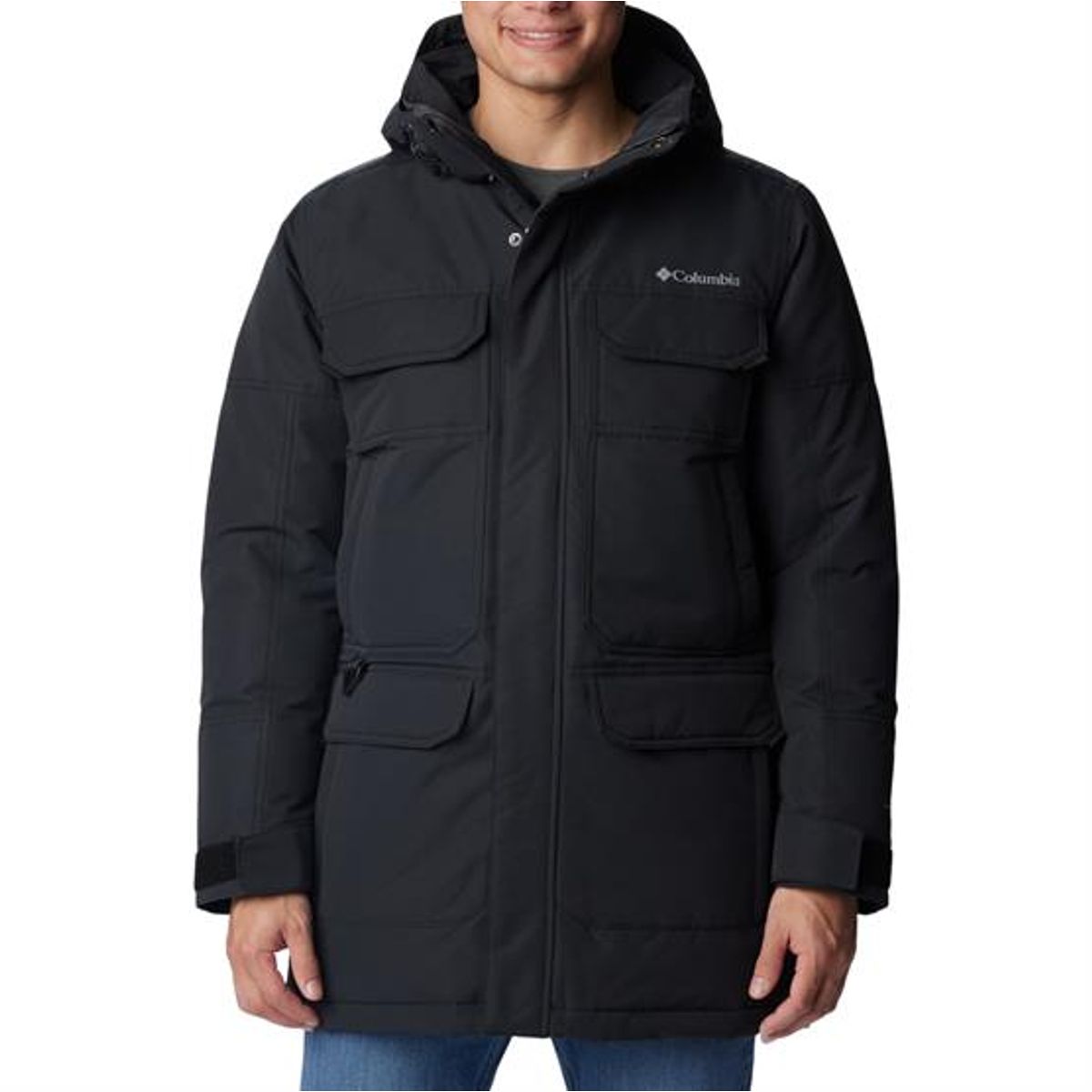 Columbia Landroamer Down Parka Mens, Black