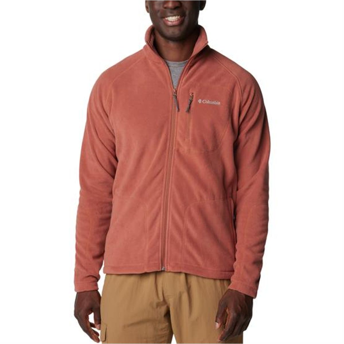 Columbia Fast Trek II Full Zip Fleece Mens, Auburn