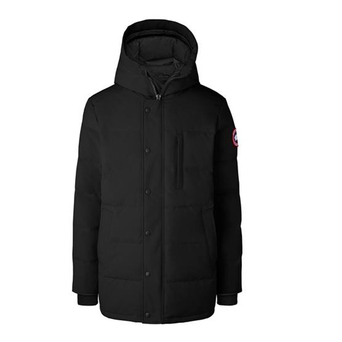 Canada Goose Mens Carson Parka no-fur, Black