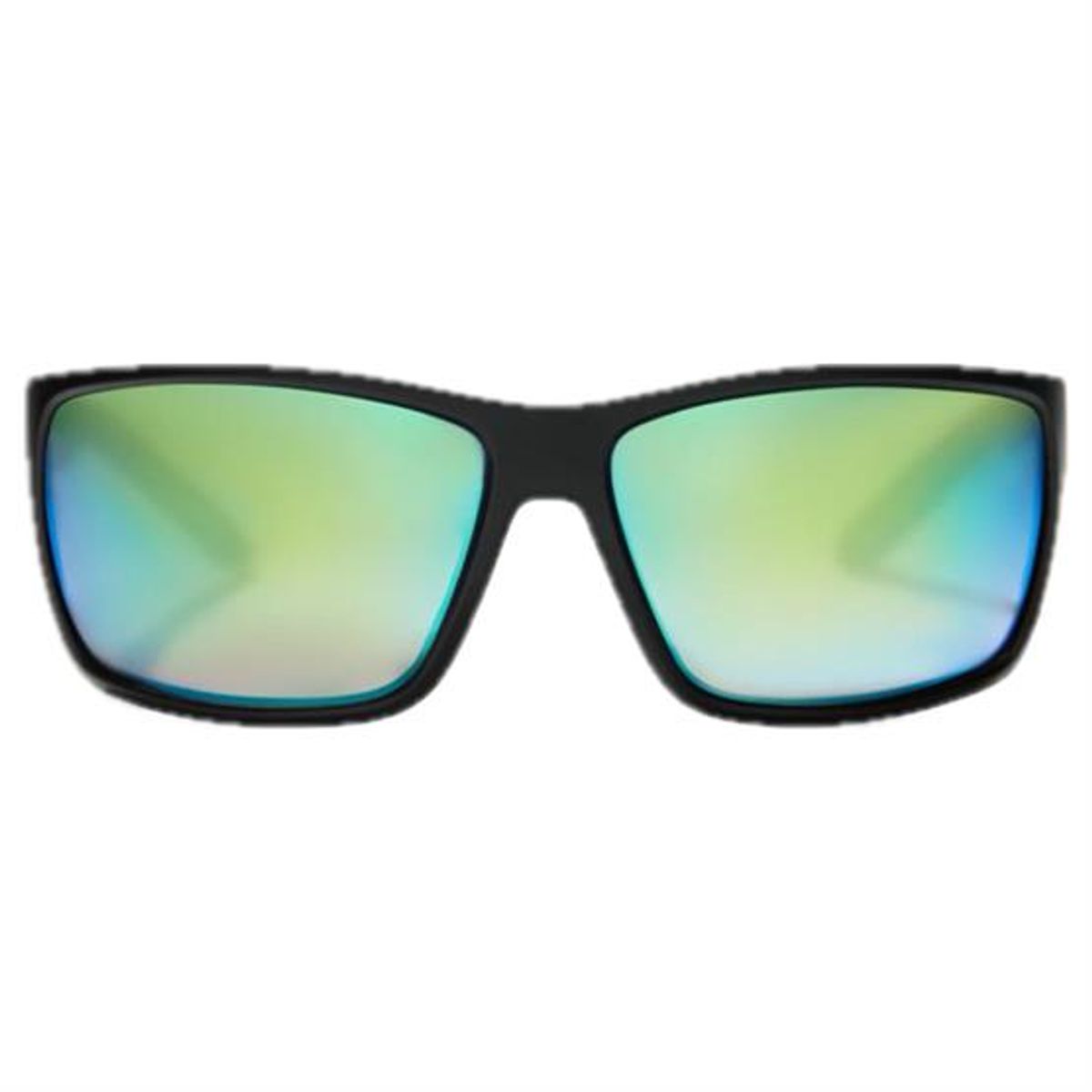 Bajio Bales Beach Black Matte, Green Mirror Glass