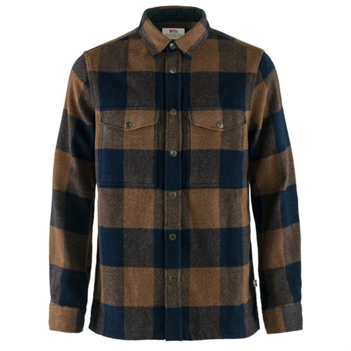 Fjällräven Canada Shirt Mens, Chestnut / Dark Navy