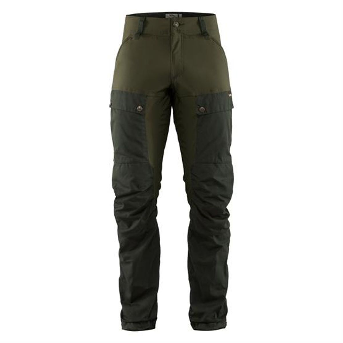 Fjällräven Keb Trousers Mens, Deep Forest / Laurel Green