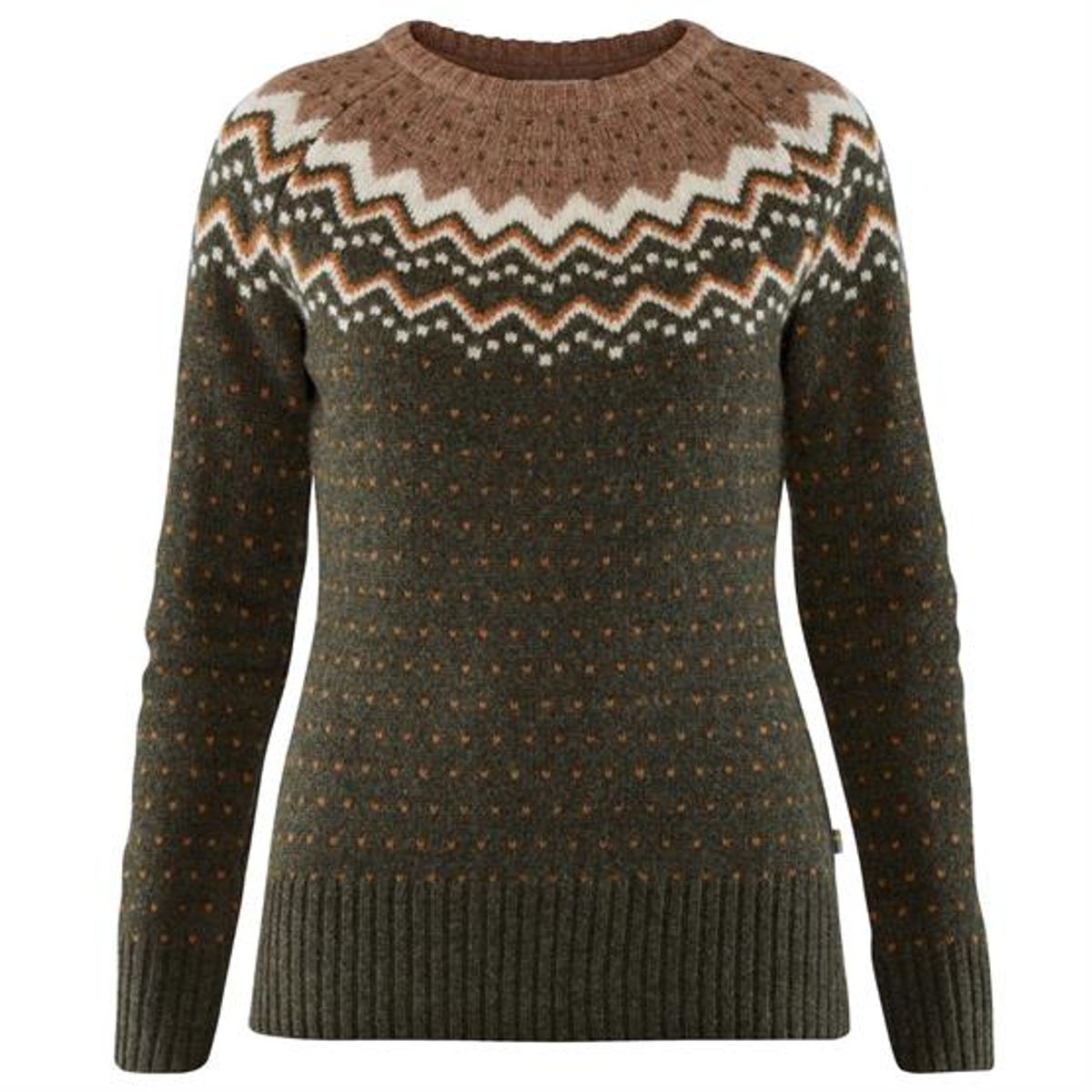 Fjällräven Ãvik Knit Sweater Womens, Deep Forest