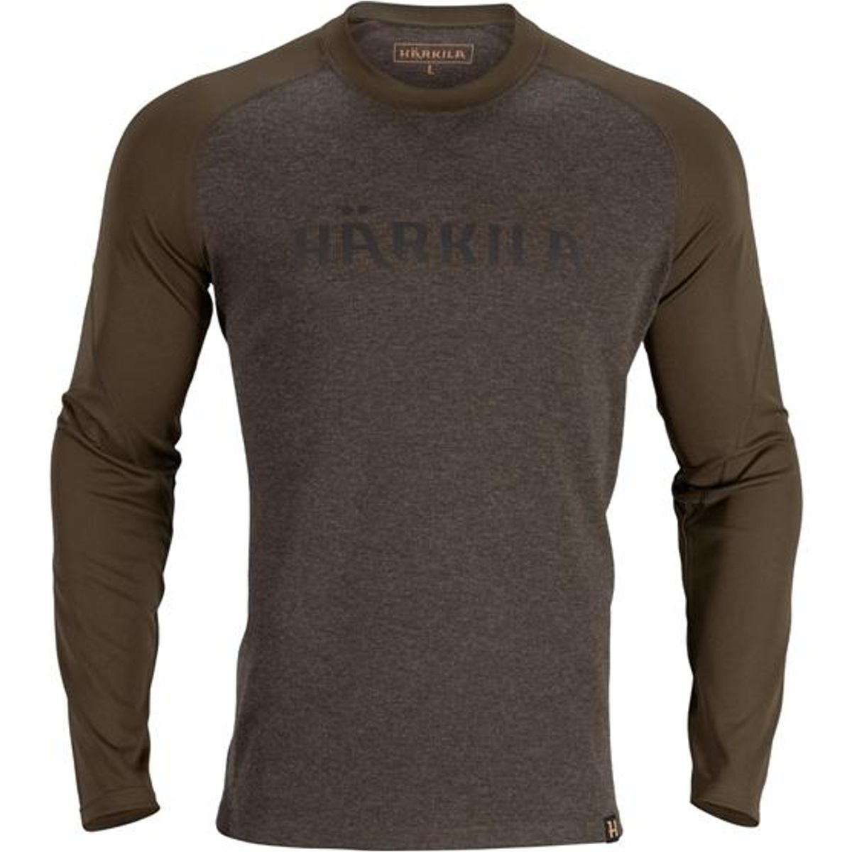 Härkila Metso L/S T-Shirt Mens, Willow Green