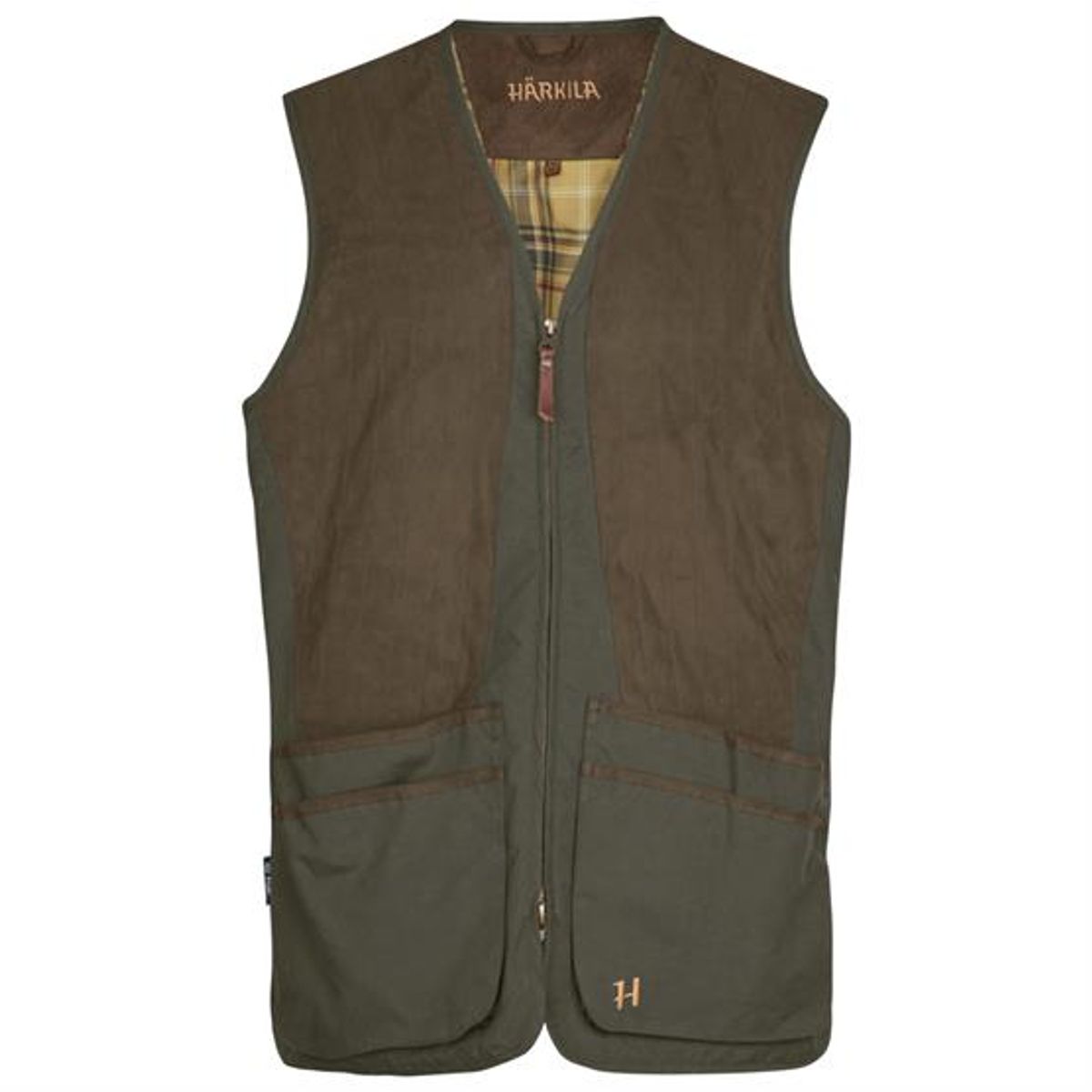 Härkila Rannoch HSP Shooting Waistcoat Mens, Willow Green