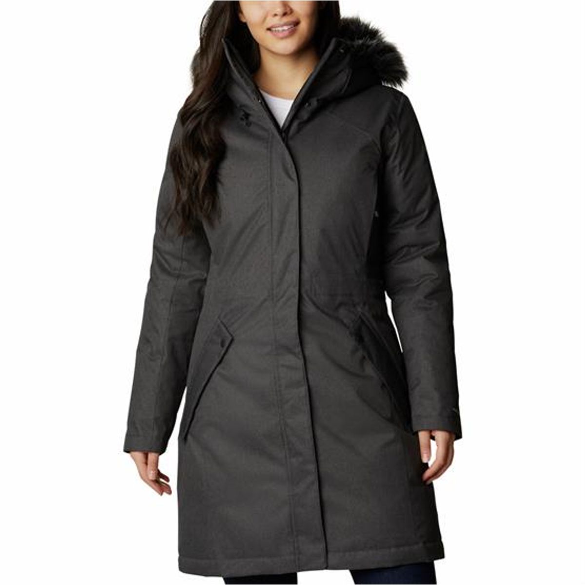 Columbia Juniper Ridge Down Parka Womens, Black