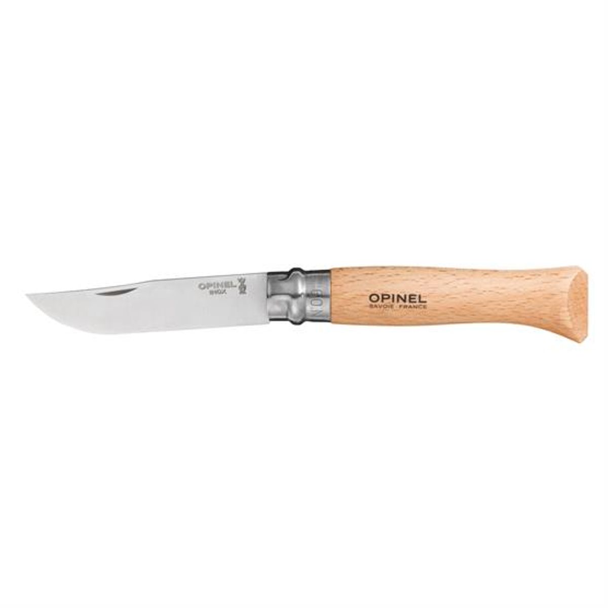 Opinel No9 Stainless Steel 9,0 cm - Bøg