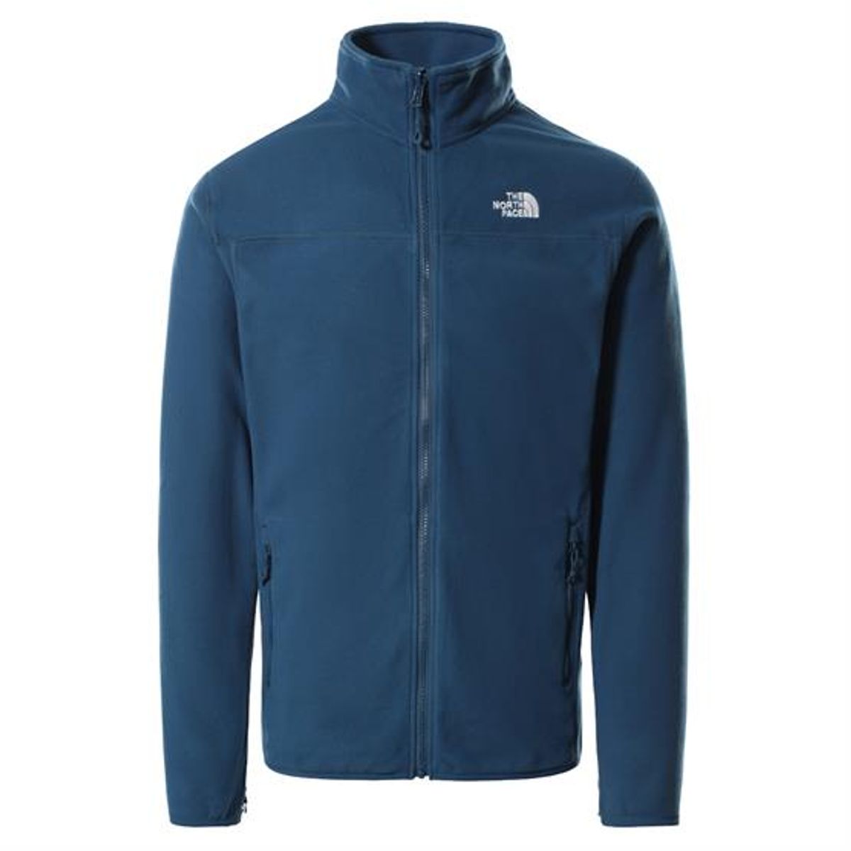 The North Face Mens 100 Glacier Full Zip, Monterey Blue