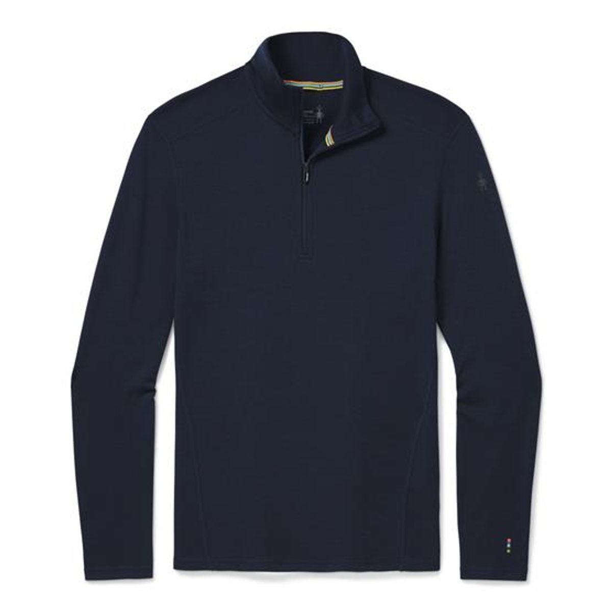 Smartwool Mens Thermal Merino Base Layer 1/4 Zip, Deep Navy