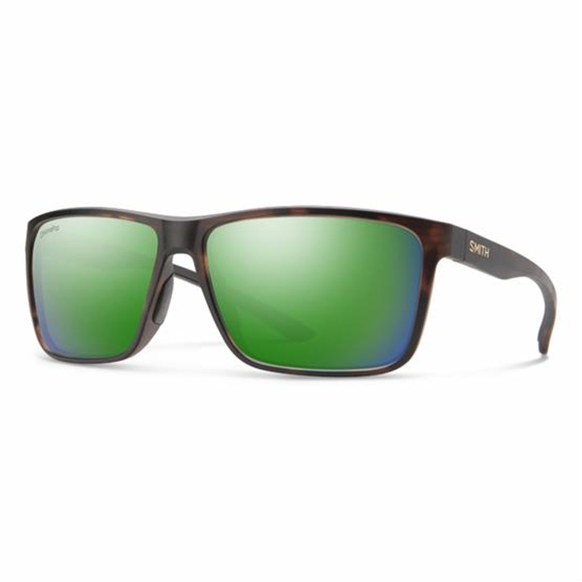 Smith Optics Riptide Matte Tortoise Polar, Green Mirror