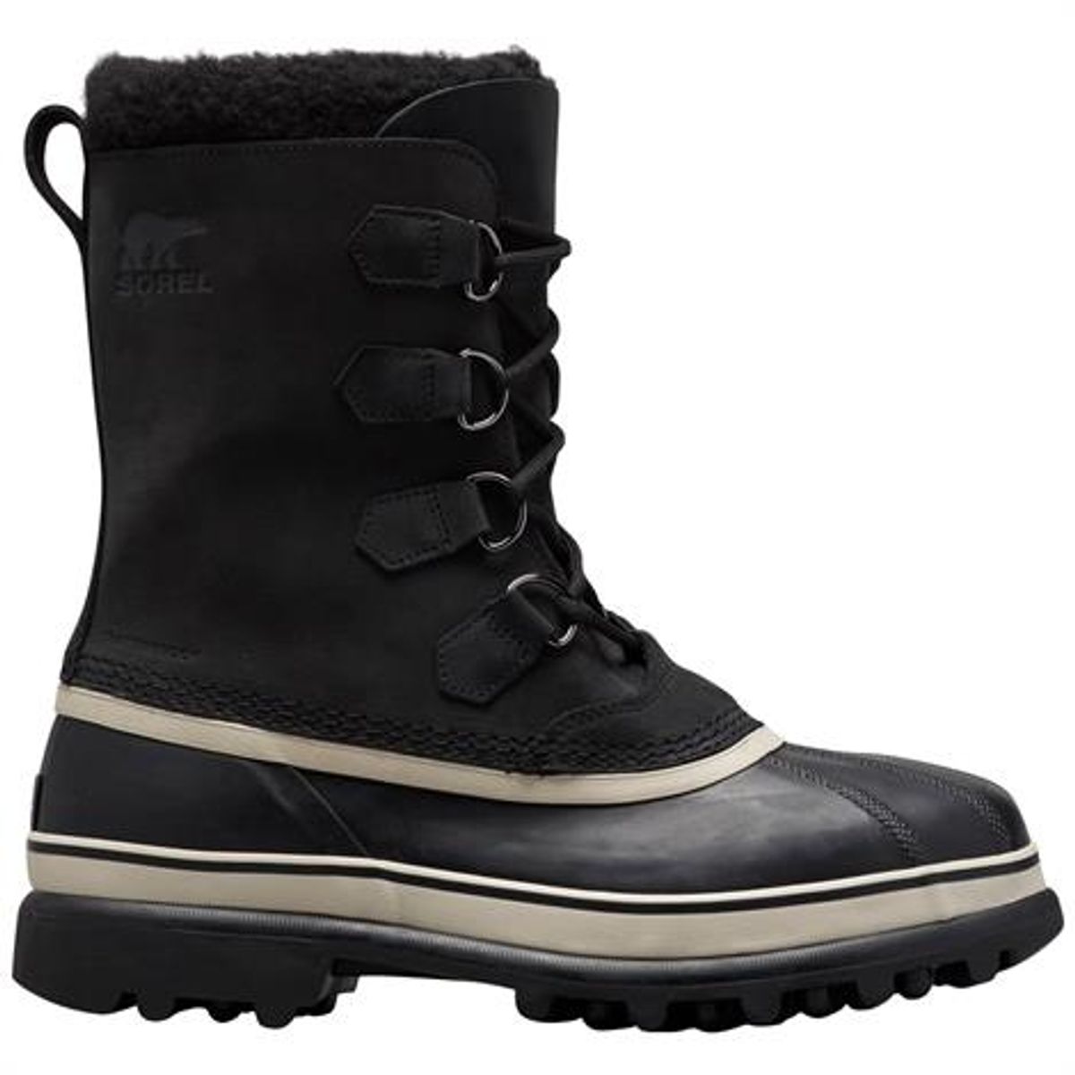 Sorel Caribou Mens, Black / Dark Stone