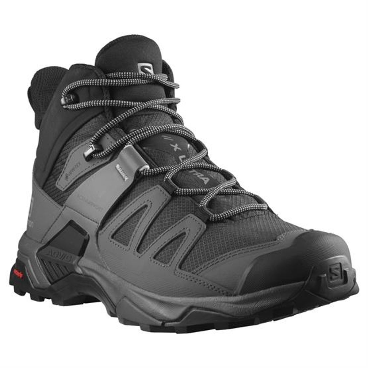 Salomon X Ultra 4 Mid Wide GTX Herre, Black / Magnet