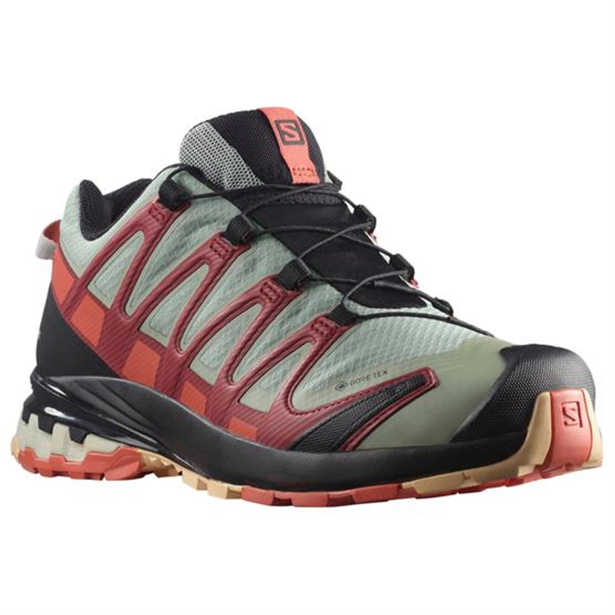 Salomon XA Pro 3D v8 GTX Womens, Wrought Iron / Burnt Sienna