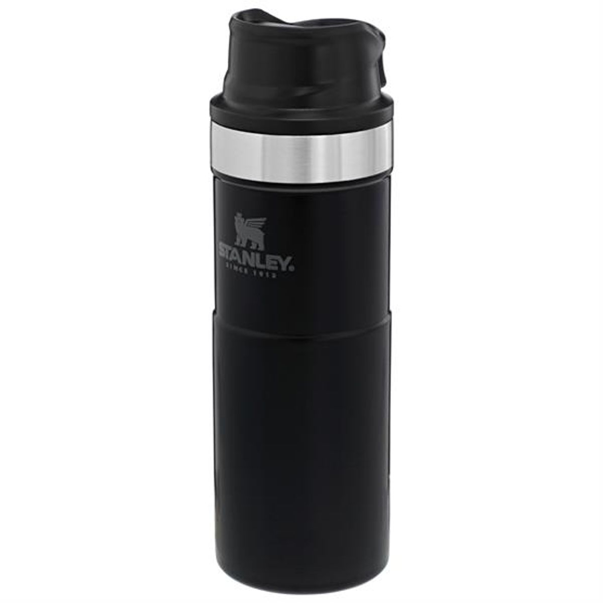 Stanley Trigger-Action Travel Mug 0,47L, Matte Black