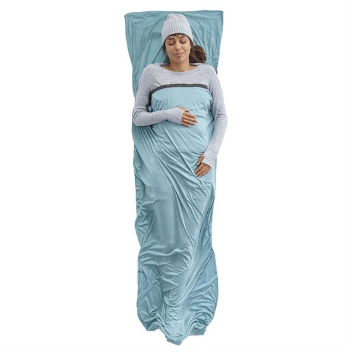 Sea to Summit Comfort Blend Sleeping Bag Liner - Aqua Sea Blue