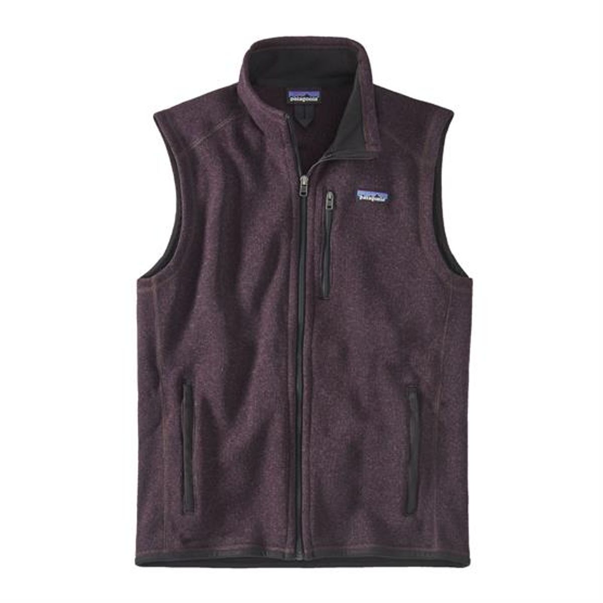 Patagonia Mens Better Sweater Vest, Obsidian Plum