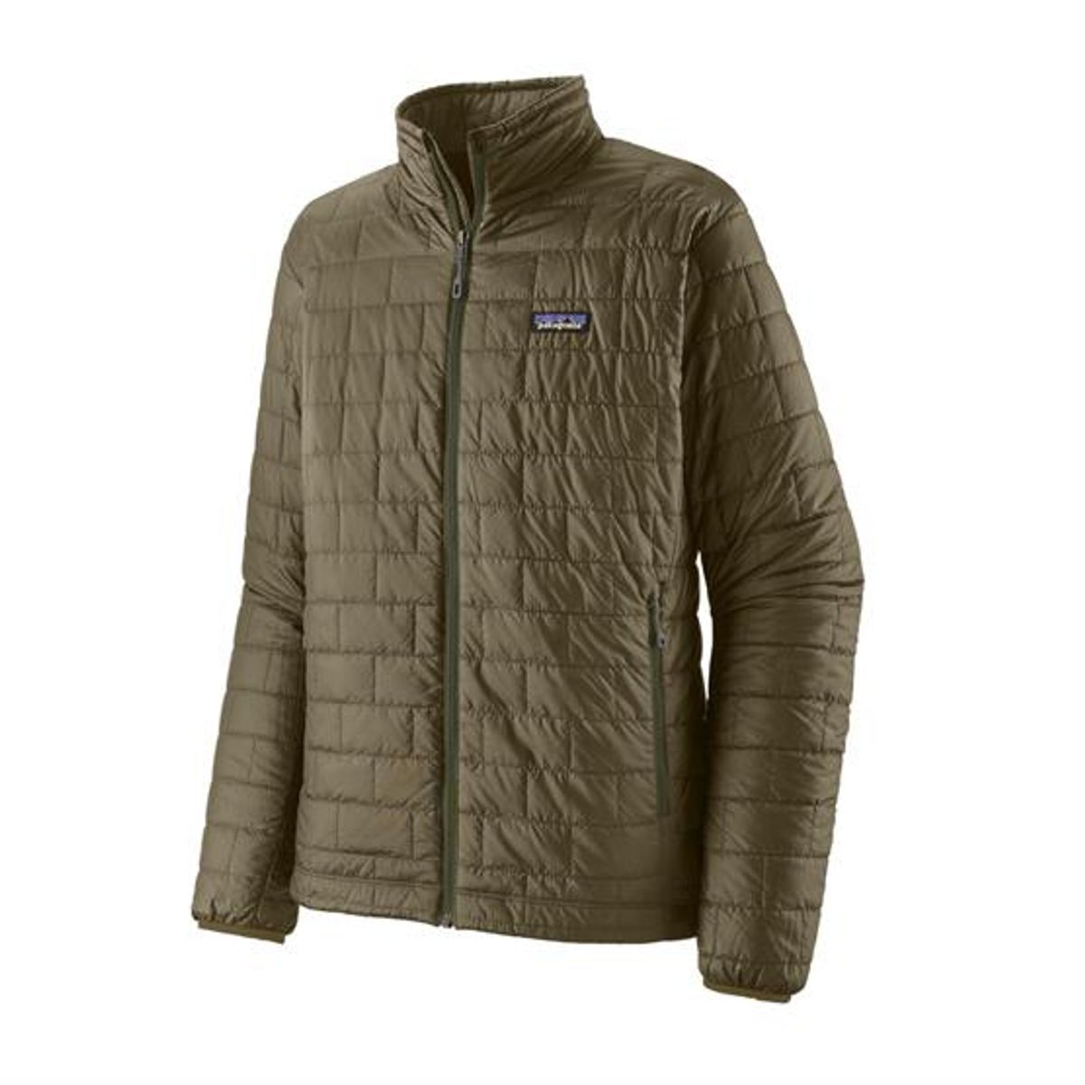 Patagonia Mens Nano Puff Jacket, Sage Khaki