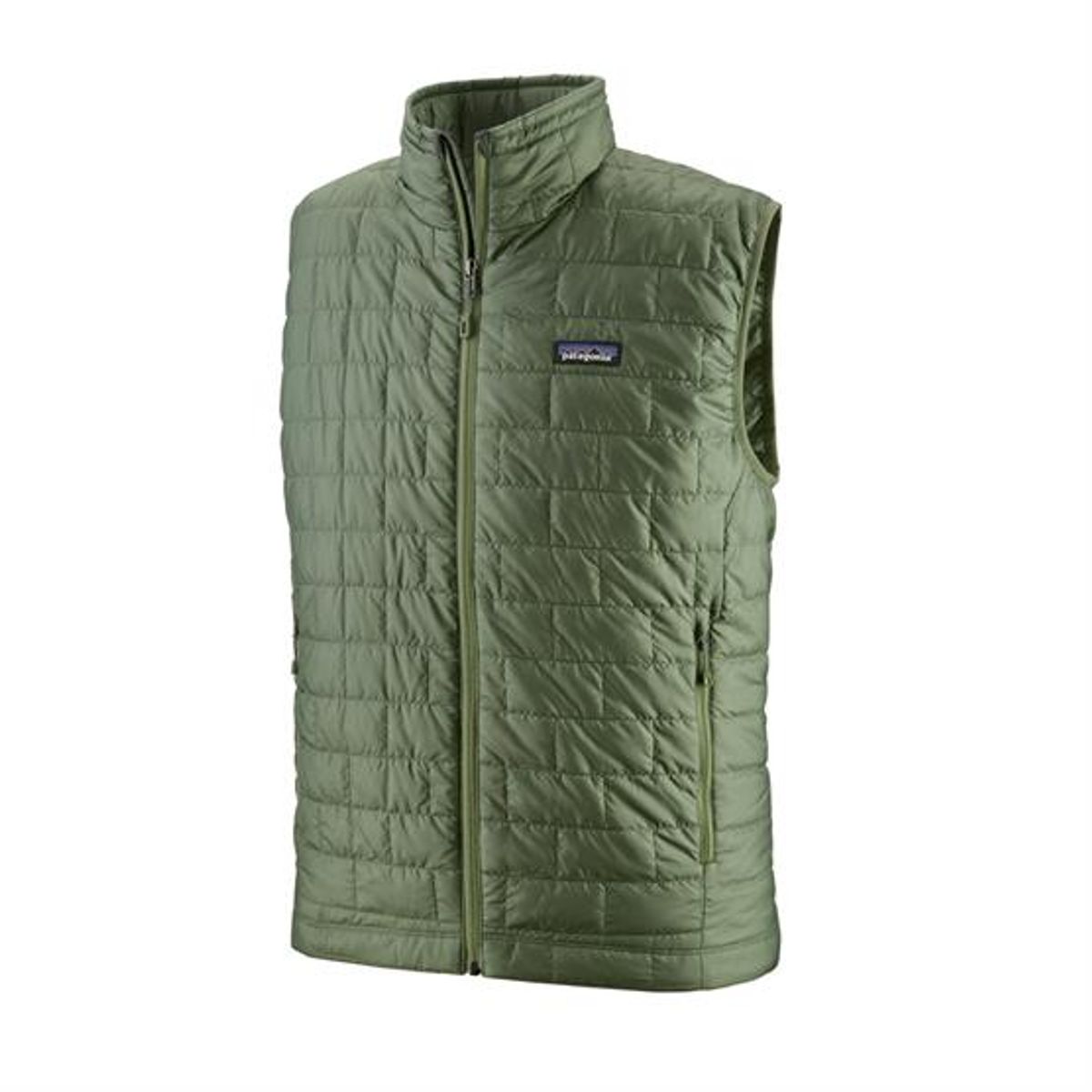 Patagonia Mens Nano Puff Vest, Sedge Green